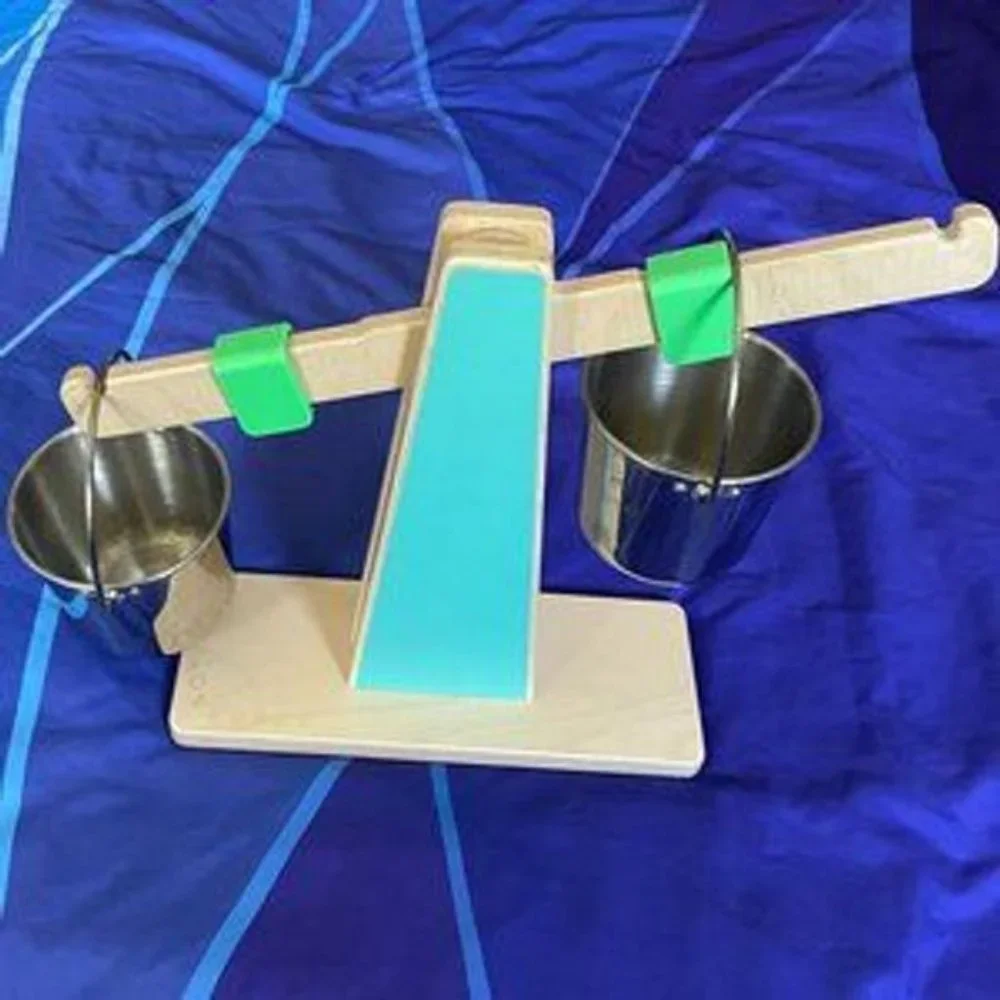 Lovevery Every Which Weigh Scale & Pails, from The Enthusiast Toddler Play Kit